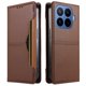 thumbnail image 1 of Funda Billetera para [Xiaomi 17T] Tarjetero Magnético Soporte Marrón, 1 of 6