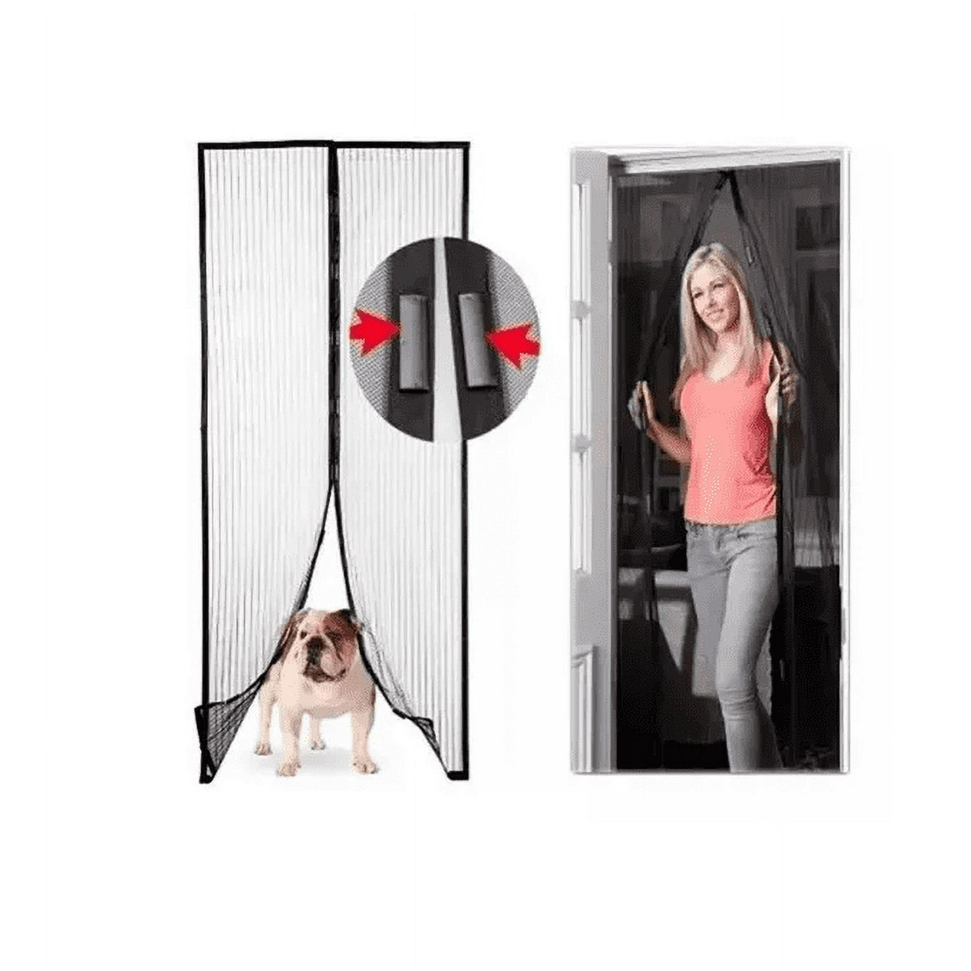 Sanity - Cortina Mosquitera Cierre Imánes Puertas Ventanales