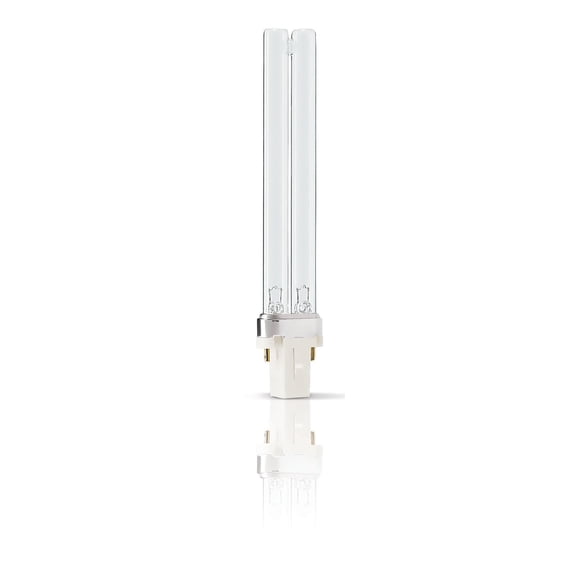 Bombilla Philips 325126, 9 W, PL-S, TUV, base germicida de 2 pines
