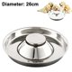thumbnail image 1 of Cuenco de acero inoxidable para perros, arena para cachorros martillada, alimento para cachorros, suministros para cachorros, cuencos de comida para perros de acero inoxidable, para perros grandes,, 1 of 8