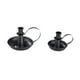 thumbnail image 2 of Candelabro Cónico De Metal De 2 Piezas, Candelabro Para Dormitorio, Elegante Y Resistente, Color Negro, 2 of 5