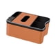 thumbnail image 2 of Caja De Almacenamiento Para Apoyabrazos Con Luz Ambiental Y Puerto USB Organizador De Consola De Automóvil Naranja, 2 of 3