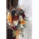 thumbnail image 3 of Ramo de boda en cascada Floinla 30 cm Naranja Quemado, 3 of 8