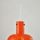 thumbnail image 3 of Lámpara Colgante Naranja Vidrio 25cm Minimalista, 3 of 5