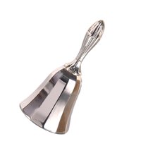 Bothyi - Campana De Mano Versátil De 2,2 Pulgadas De Diámetro Para Hacer Sonar La Campana De Plata De La Escuela