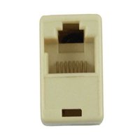 Genérico - Conector Extensor Lan De Red Ethernet Hembra A Hembra Rj45