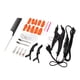 thumbnail image 2 of Extensiones de cabello de salón de hierro de hierro conector de pelo clips de peine protectores de cuero cabelludo herramientas, 2 of 3