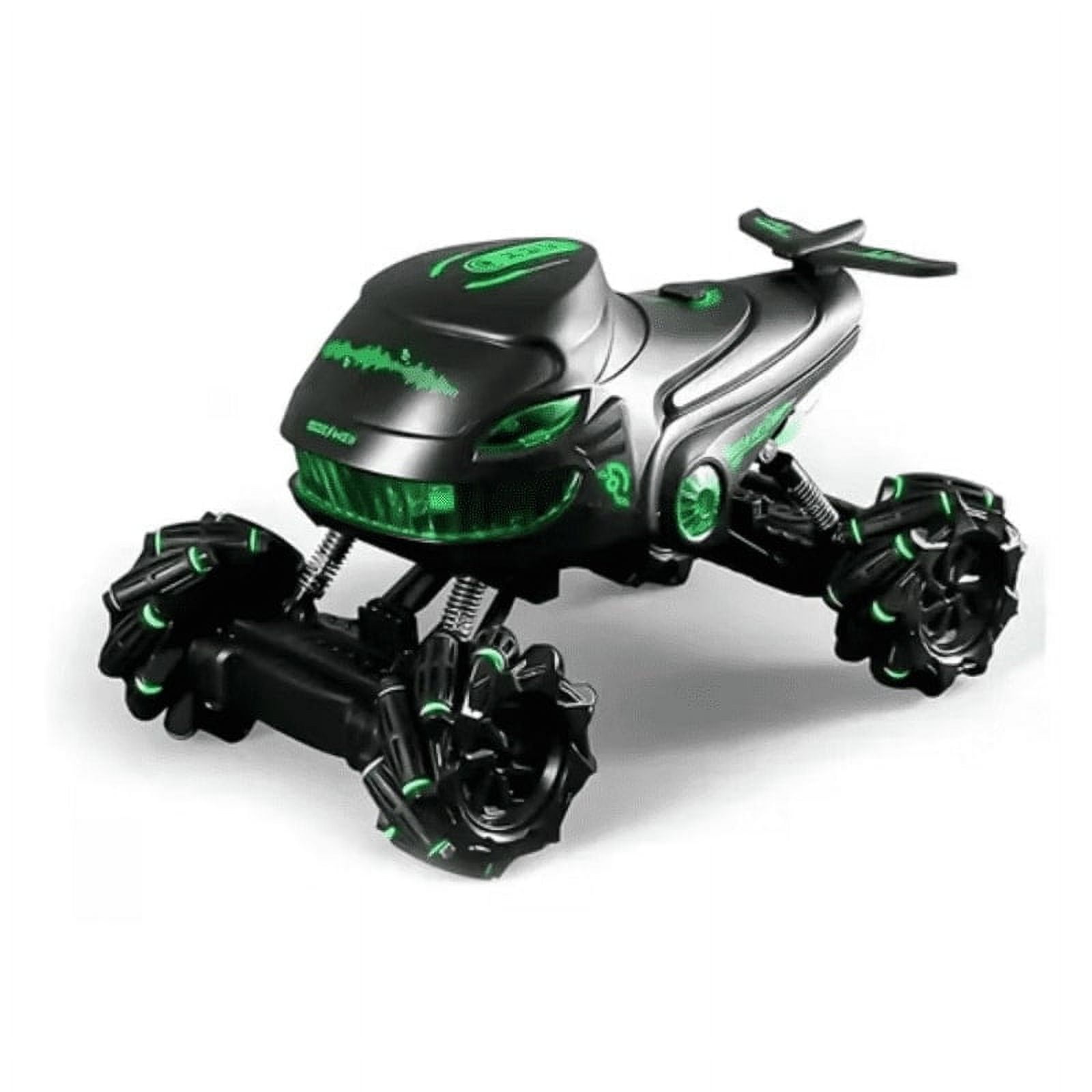 Genérico - Auto A Control Remoto Monster Truck Lanza Agua Drift Luces Verde