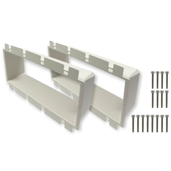 Extensor de caja para toma de corriente iMBAPrice IMBA-BE4 de 4 módulos