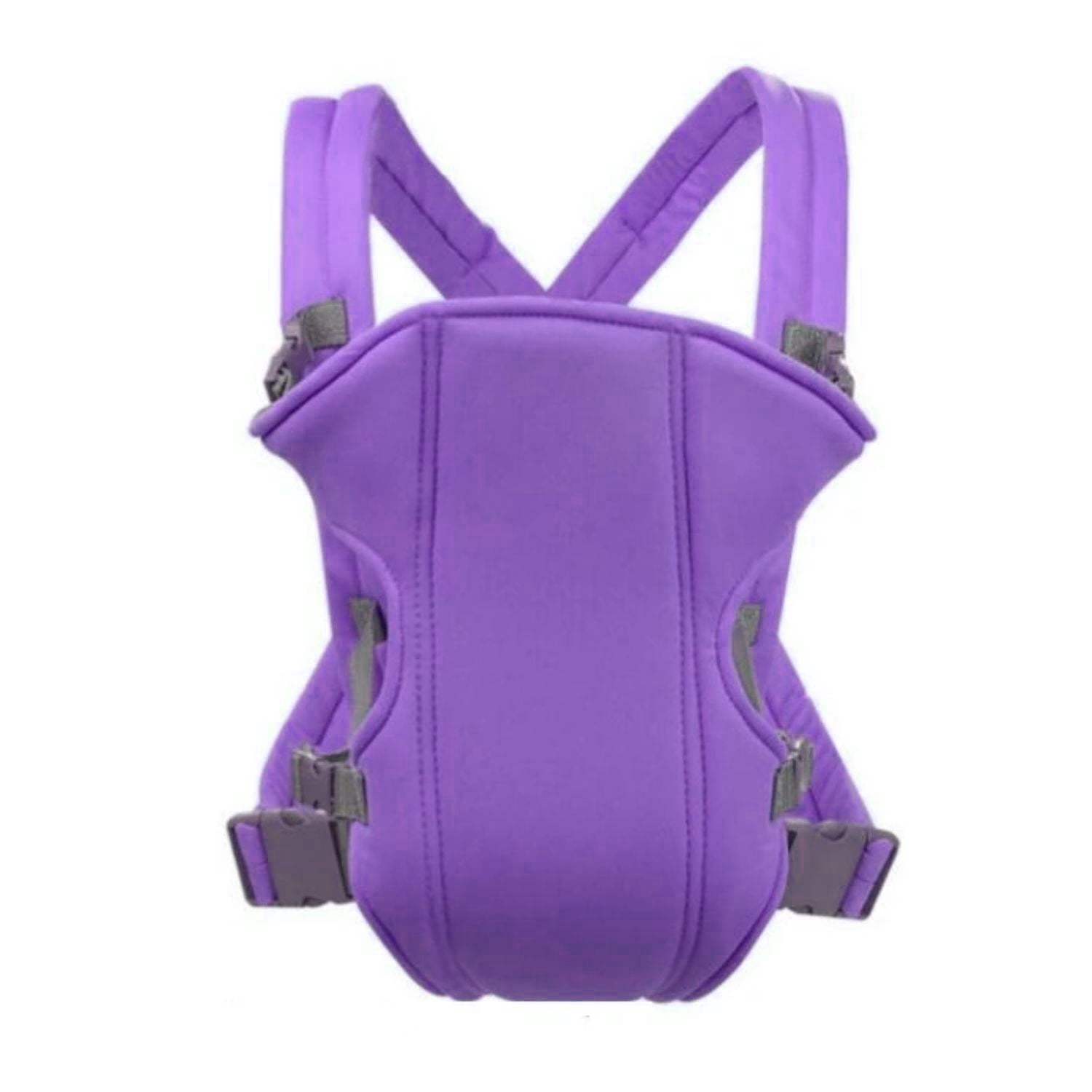 Importclick - Mochila Portabebés Ergonómica Acolchado Violeta