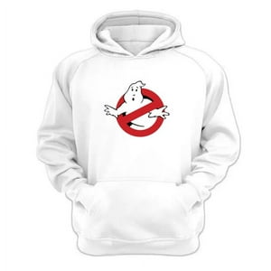 Genérico - Polerón Canguro Cazafantasmas Blanco Talla Xl Unisex