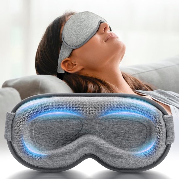 Maascara Pesada Para Dormir Ojos 3d Blackout