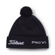 thumbnail image 3 of Gorro con Pom Pom para Hombre Titleist Tour Azul Marino y Blanco de Acrílico, 3 of 6