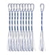 thumbnail image 4 of Juego De 10 Tzitzits Tradicionales Judíos Para Decoración Del Hogar, Para Pantalones, Manualidades, Vaqueros, Azul Y Blanco., 4 of 5