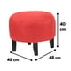 thumbnail image 3 of Pouf Jack Rojo 48x48x40 cm, 3 of 3