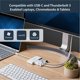 thumbnail image 3 of Adaptador USB‑C StarTech.com DVI‑D, GbE, USB‑A y Power Delivery 60 W, 3 of 5