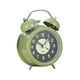 thumbnail image 2 of Reloj Despertador Analógico Diseño Retro Reloj Pequeño Silencioso Para Oficina Mesita De Noche Interior Verde, 2 of 3