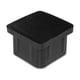thumbnail image 2 of Regatón Plástico Cuadrado - 30x30 mm - Negro - 100 unidades, 2 of 5