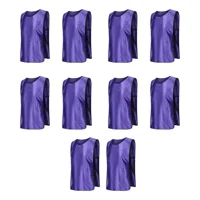 Linea Sport - Pack X10 Chaleco Deportivo Peto Multiuso Para Adultos Futbol