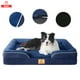 thumbnail image 1 of Cama Antiestres Perro Colchon Ortopedica 90x63cm Grande Azul, 1 of 9