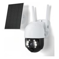 Genérico - Camara Seguidad Solar Bateria Recargable Exterior Hogar Lau