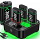 thumbnail image 1 of Set de Cargador de Baterías DXKK 4-Pack 4080mWh para Xbox One, 1 of 1