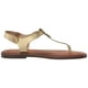 thumbnail image 2 of Sandalia Tommy Hilfiger Bennia para mujer, color dorado, talla 9.5, 2 of 3