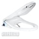 thumbnail image 1 of Asiento eléctrico para bidé SmartWhale, alargado, con calefacción, 1 of 9