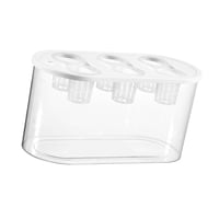 Ioensy - Caja De Cultivo Hidropónico Con 6 Agujeros, Resistente, Para Cultivo De Hortalizas En Interior, Color Blanco