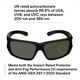 thumbnail image 3 of Lentes de Seguridad 3M Maxim Elite 1000 Negro ANSI, 3 of 3