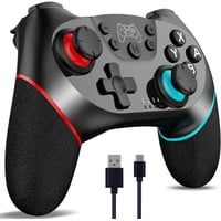 Aaronmei Gamepad Remoto Wireless Compatible Con Switch/Lite/Oled Giroscopio 6 Ejes Doble Motor Turbo