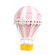 thumbnail image 4 of Adorno De Globo De Aire Caliente Colgante Decorativo Hogar Escritorio Diseño De Escena Rosa, 4 of 5