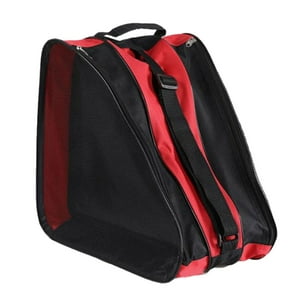 Genérico - Bolsa De Patinaje Sobre Ruedas, Bolso Para Patines De Hockey Sobre Hielo, Deportes Al Aire Libre, Patines En Línea, Rojo