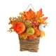 thumbnail image 2 of Cesta De Flores Para Colgar En La Puerta Guirnalda De Otoño Hecha A Mano Guirnalda De Puerta De Cosecha De Otoño, 2 of 5