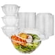 thumbnail image 1 of Ensaladeras desechables Stock Your Home, 950 ml con tapas (paquete de 50), 1 of 7