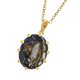 thumbnail image 5 of Collar Colgante Zircon Transparente Regalo Para Aniversario Navidad Novia Negro, 5 of 5