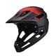 thumbnail image 1 of Casco De Bicicleta De Cara Completa Ventilación Cómodo Cuesta Abajo Pc Eps Casco De Bicicleta Negro Y Rojo, 1 of 5