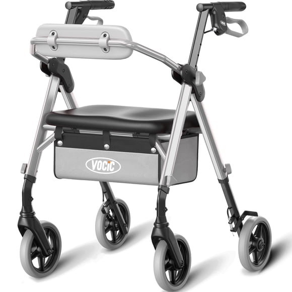 Andador VOCIC Z11 Rollator Plegable Ligero Capacidad Máxima 172 kg