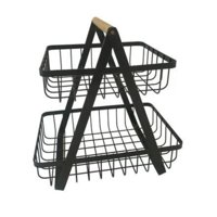 Click Ventas - Organizador Frutero Metálico 2 Niveles