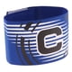 thumbnail image 2 of Capitán Brazalete Fútbol Fútbol Deportes Armas Ajustables Azul, 2 of 5