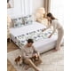 thumbnail image 4 of Piecera Manta de Cama Texturizada con Bordado Botanico, 4 of 7
