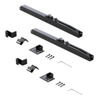 Magideal - Mecanismo De Cierre Suave Para Puertas De Granero, Amortiguador De Fácil Instalación, Riel Deslizante, Accesorios Para Puertas Corredizas, Orificio En