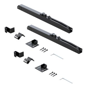 Magideal - Mecanismo De Cierre Suave Para Puertas De Granero, Amortiguador De Fácil Instalación, Riel Deslizante, Accesorios Para Puertas Corredizas, Orificio En