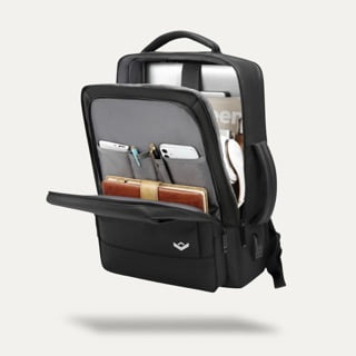 Mennt - Mochila Maleta Impermeable Con Puerto Usb Notebook