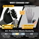 thumbnail image 5 of Guantes TitanFlex A5 resistentes al corte con nitrilo arenoso, 5 of 7