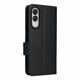 thumbnail image 3 of Funda Cartera para Samsung Galaxy S25 Edge Tapa Flip con Ranuras y Soporte Negro, 3 of 5