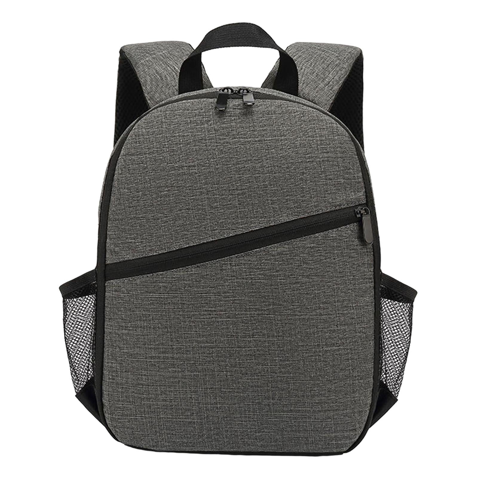 Bothyi - 1 Mochila Impermeable Para Cámara De Viaje, Mochila Portátil De Nailon Dslr Para Bolsa De Vídeo, Color Gris