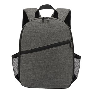 Bothyi - 1 Mochila Impermeable Para Cámara De Viaje, Mochila Portátil De Nailon Dslr Para Bolsa De Vídeo, Color Gris