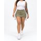 thumbnail image 3 of Mini Falda Short Cargo Verde Tiro Medio, 3 of 5
