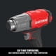 thumbnail image 4 of Pistola térmica CRAFTSMAN V20 inalámbrica hasta 950°F Bare Tool CMCE530B, 4 of 6